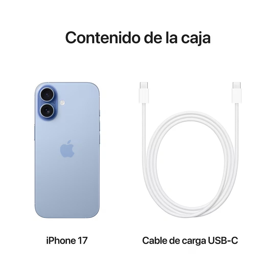Apple iPhone 17 256GB Azul neblina móvil libre  - 959€