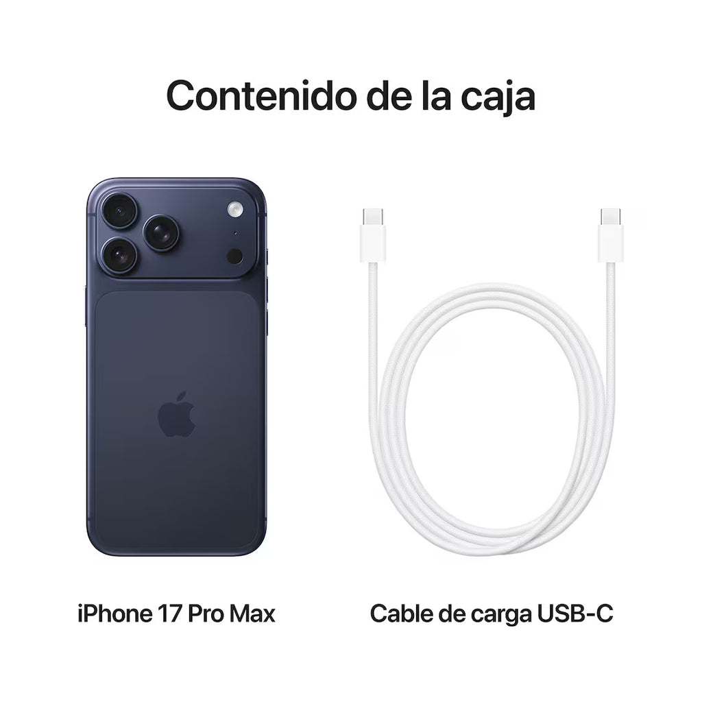 Apple iPhone 17 Pro Max 256GB Azul oscuro móvil libre  - 1 469€
